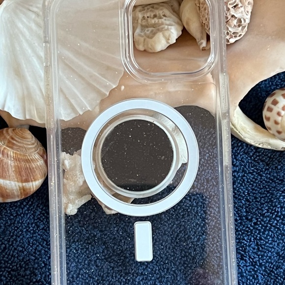 iPhone 13 ProMax phone protector!  Brand new- Clear sparkling Apple phone case! - Picture 1 of 6